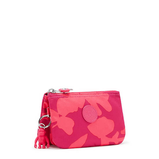 Kipling Creativity Small Printed Pouch Bags Coral Print | AU 2118SG